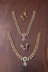 AD Grid Delicate Necklace