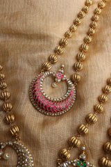 Jadau Chaand Pendant Necklace