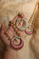 Jadau Chaand Pendant Necklace