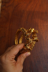 Lakshmi Rectangle Stone Bangles