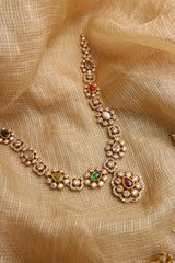 Tradtional Tilak Close Neck Set