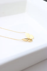 Butterfly Solid Gold Chain