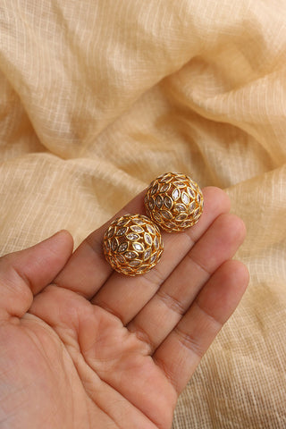 Tomb Leaves Stud Earrings
