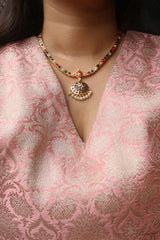 Traditional Multicolor Pendant Set