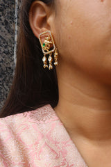 Haathi Kundan Studs