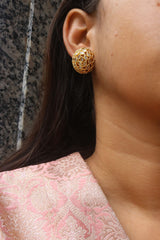 Tomb Leaves Stud Earrings
