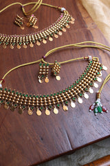 Antique Dot Metal Drops Set