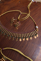 Antique Dot Metal Drops Set
