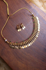 Antique Dumroo Metal Drops Set
