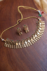 Antique Peacock Metal Drops Set