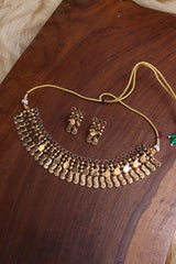 Antique Peacock Metal Drops Set