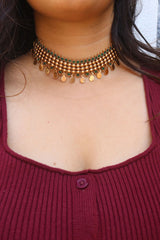 Antique Dot Metal Drops Set