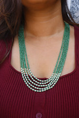 Crystal Beads Maala Set