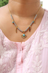 Turquoise Thunder Necklace