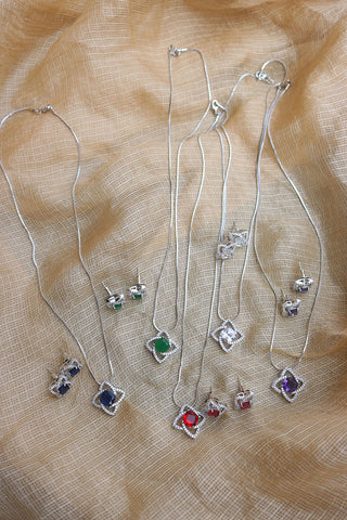 AD Star Pendant Chain Set