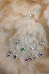 AD Star Pendant Chain Set
