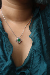 AD Star Pendant Chain Set