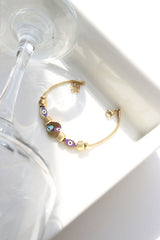Purple Evil Eye Bracelet