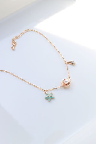 Sea Star Shell Bracelet