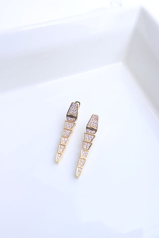 AD Lightening Earrings