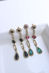 Dull Gold sleek sparkle Earrings