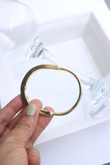 AD Oval Tube Bracelet
