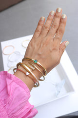 Emerald Stone Bracelet