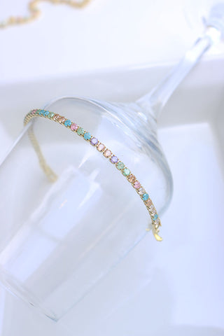 Dainty Pastel Squares Bracelet