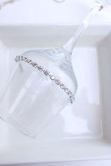 Solitaire Style Silver Bracelet