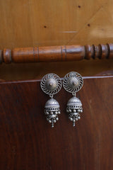 Rustic Double Jhumkas