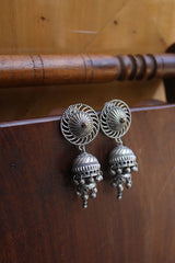 Rustic Double Jhumkas