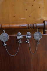 Rustic Earrings with Bugadi