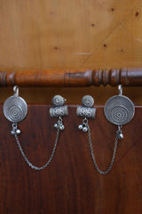 Rustic Earrings with Bugadi