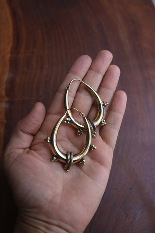 Spokes Bag Earrings