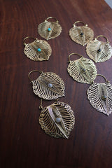 Leaf Line Bali Earrings