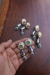 Kundan Rustic Earrings
