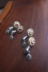Kundan Rustic Earrings