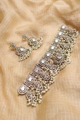 Victorian White Choker Set