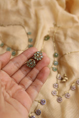 Victorian Leaves Drop Necklace Set