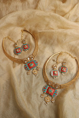 Coral Lotus Hasli Set