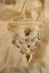 Haathi Charms Layer Chain