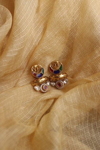 Haathi Chaand Studs