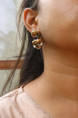 Haathi Chaand Studs