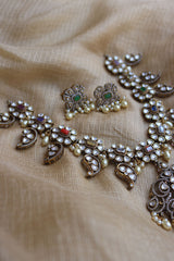 Victorian Paisley Navratna Set