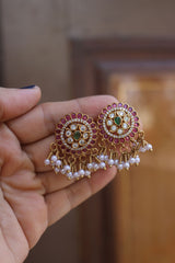 Ruby Spring Studs