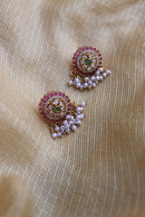 Ruby Spring Studs