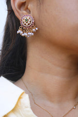 Ruby Spring Studs