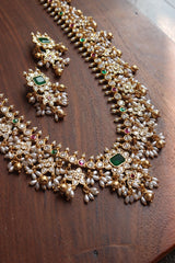 Kundan Circles Long Guttapusalu Set