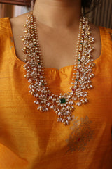 Kundan Circles Long Guttapusalu Set