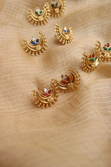 Gold Moon Studs